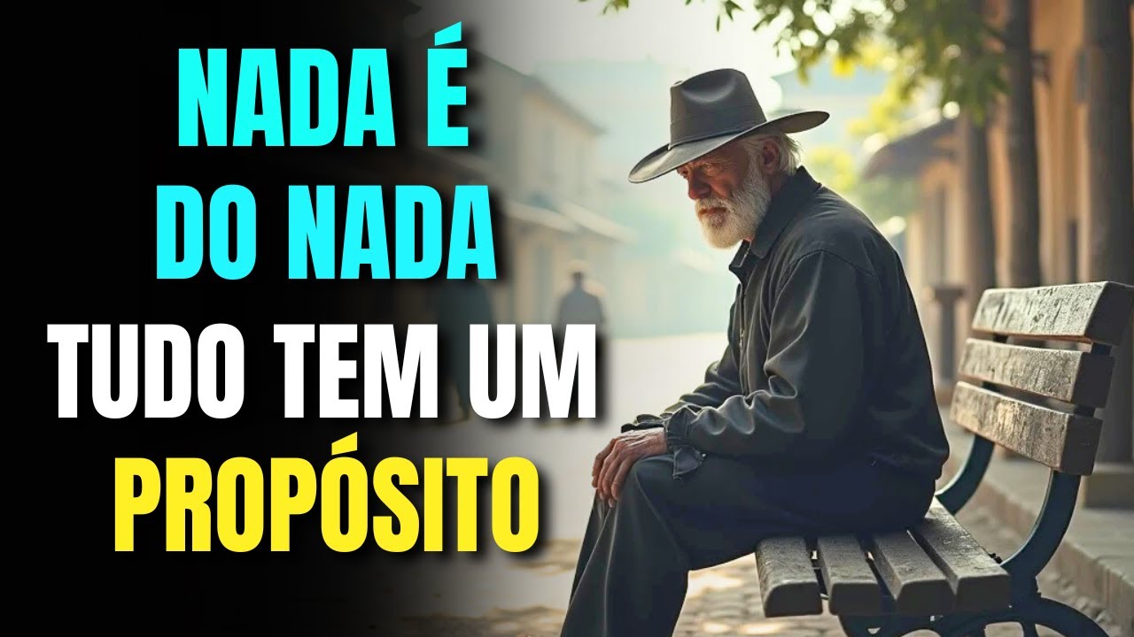 NADA É DO NADA, TUDO TEM UM PROPÓSITO