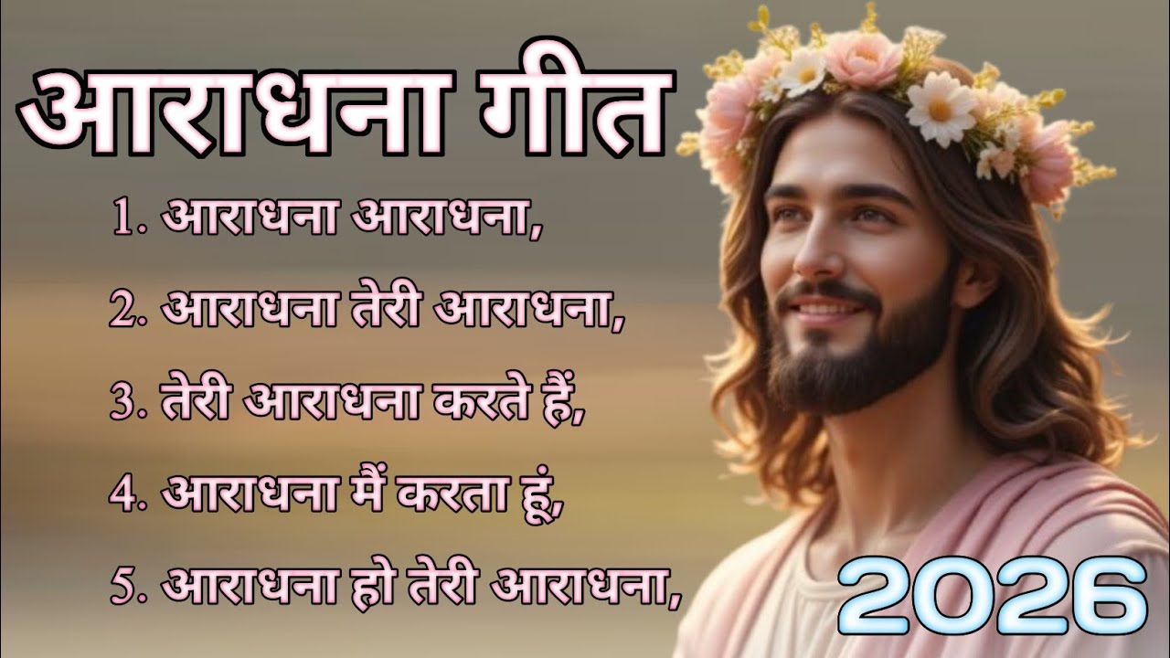 हिंदी आराधना मसीह गीत 2026 ! New Aaradhna christian song new collection nonstop christian song 2026
