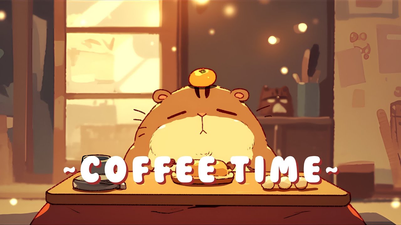 [Long Session] Capybara Beats & Lofi - Chill Beats to Help You Relax ~ Gentle Feelings ~ 🦫 🌿 ☕