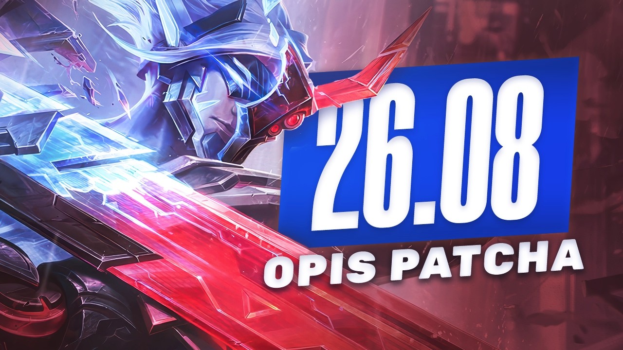 OM&Oacute;WIENIE ZMIAN W PATCHU SEZONU 26.8 LEAGUE OF LEGENDS!