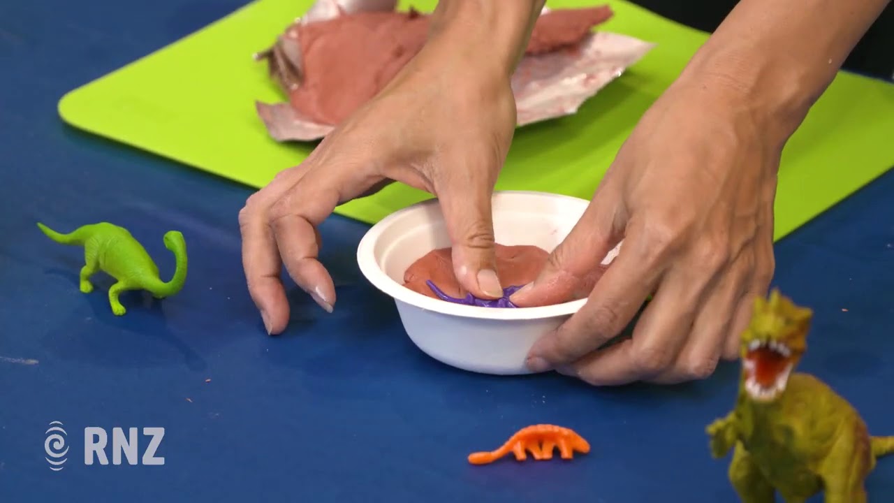 Make a Dinosaur Fossil - Nanogirl's Great Science Adventures