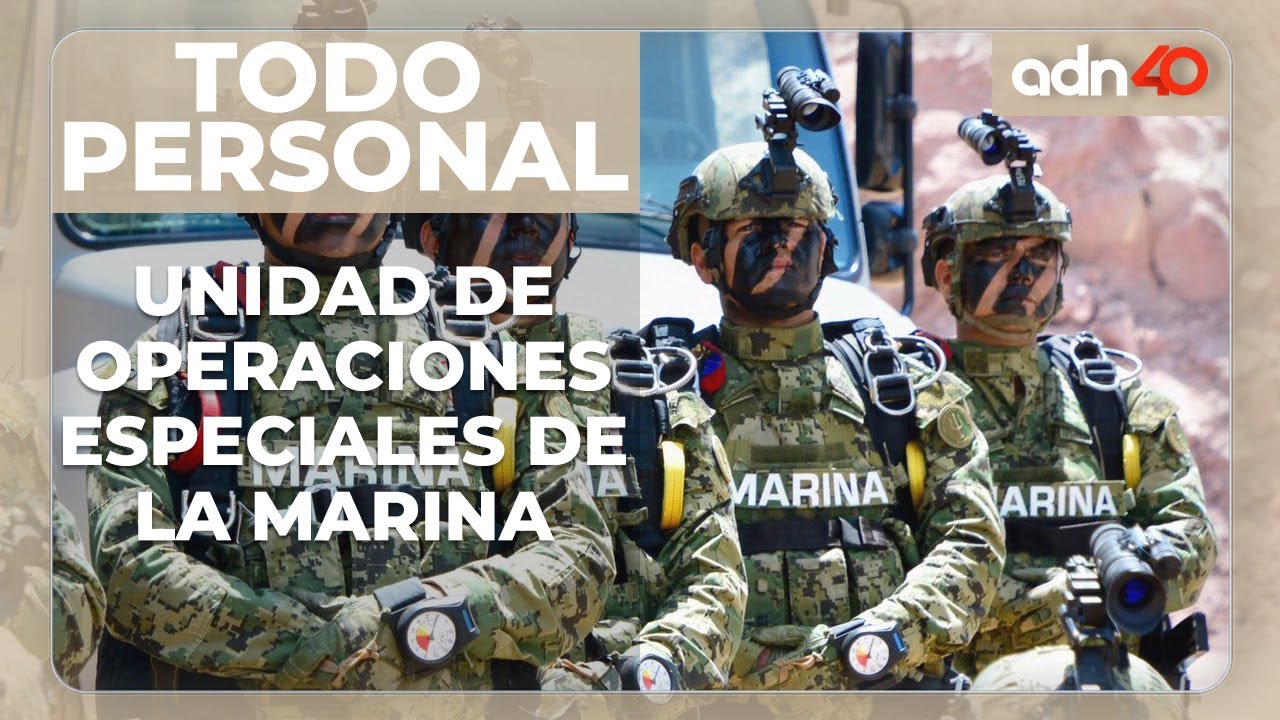 Unidad de operaciones especiales de la Marina en Valle de Bravo