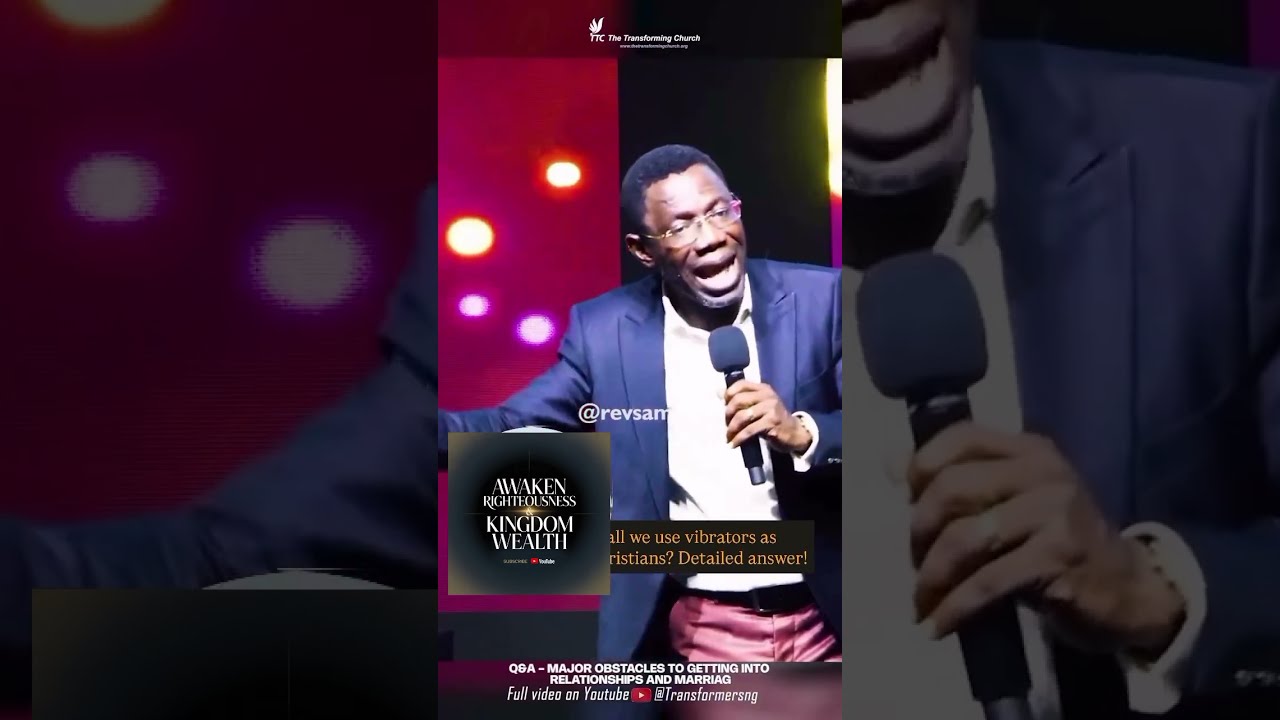 Can we use vibrators as Christians? Detailed Answer! 