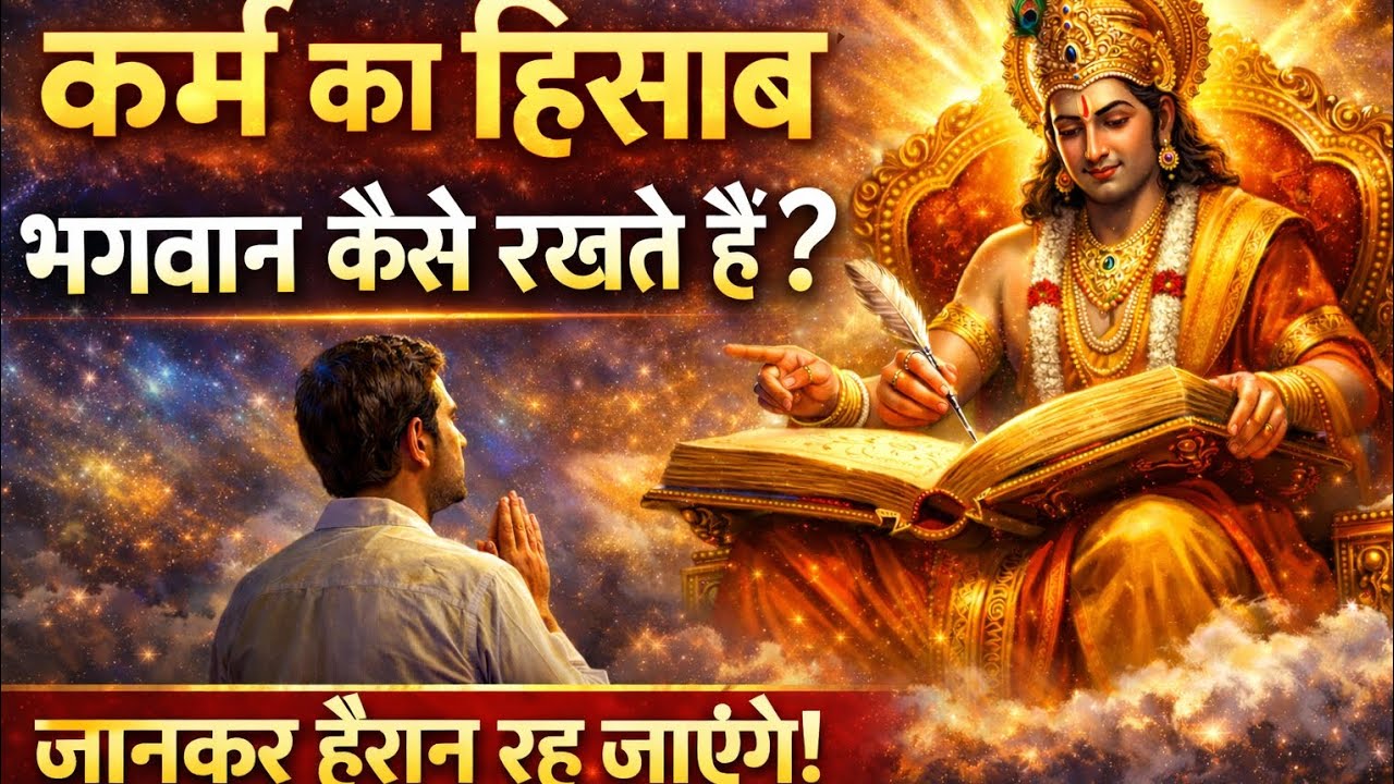 कर्म का हिसाब भगवान कैसे रखते हैं?#viral #motivation #story #वीडियो #🙏🙏🙏🙏🙏