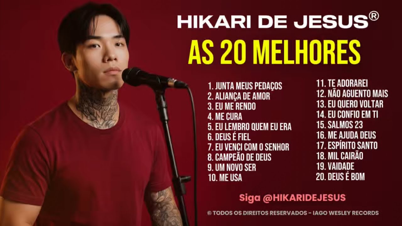 AS MELHORES - MÚSICA GOSPEL NOVAS | HIKARI DE JESUS | Seleção Louvores | Lançamento | Novidade