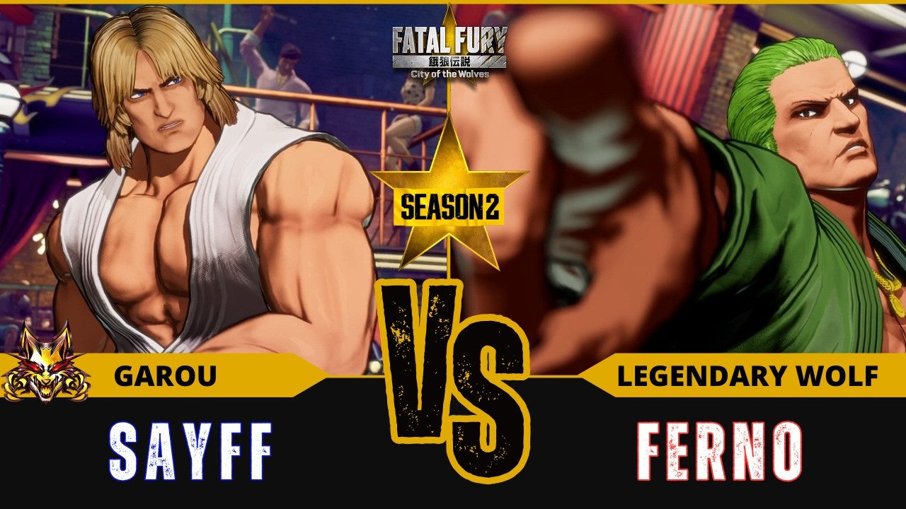FF:CotW 🐺 SAYFF (Ken Masters) vs FERNO (Nightmare Geese)⭐Replay Match - FATAL FURY: CotW - 2/26