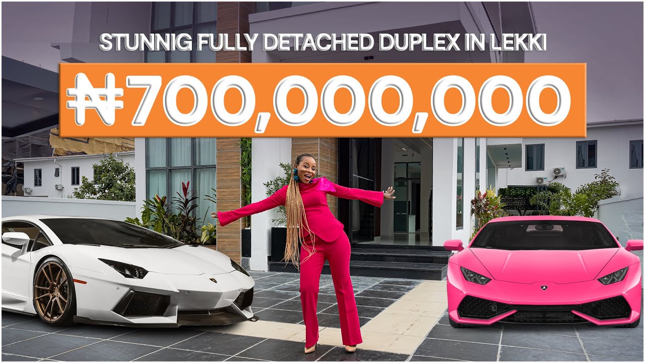 Inside a Luxurious ₦700M 5-Bedroom Smart Home in Osapa, Lekki – Cinema, Pool & Rooftop Terrace