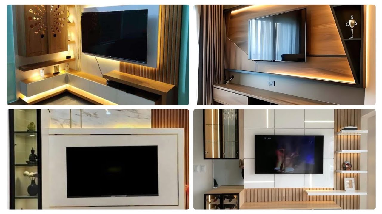 100 Stylish Modern TV Cabinet & Wall Unit Designs for Living Rooms 2026 | Home Luxury Decore