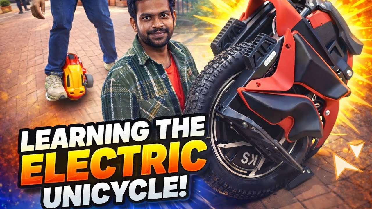Unicycle is easy to learn? | Unicycle how works | with guidance | Kannada | 