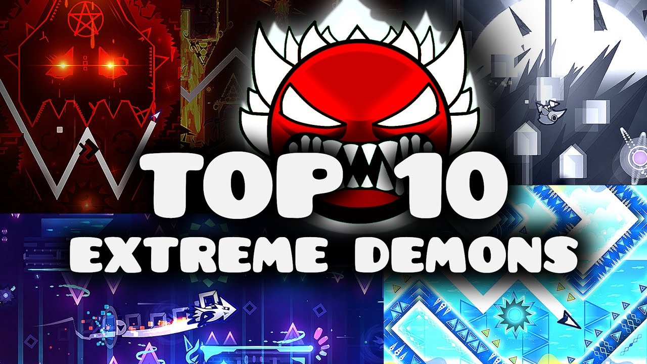 2024 | TOP 10 Most Difficult Extreme Demons | GEOMETRY DASH