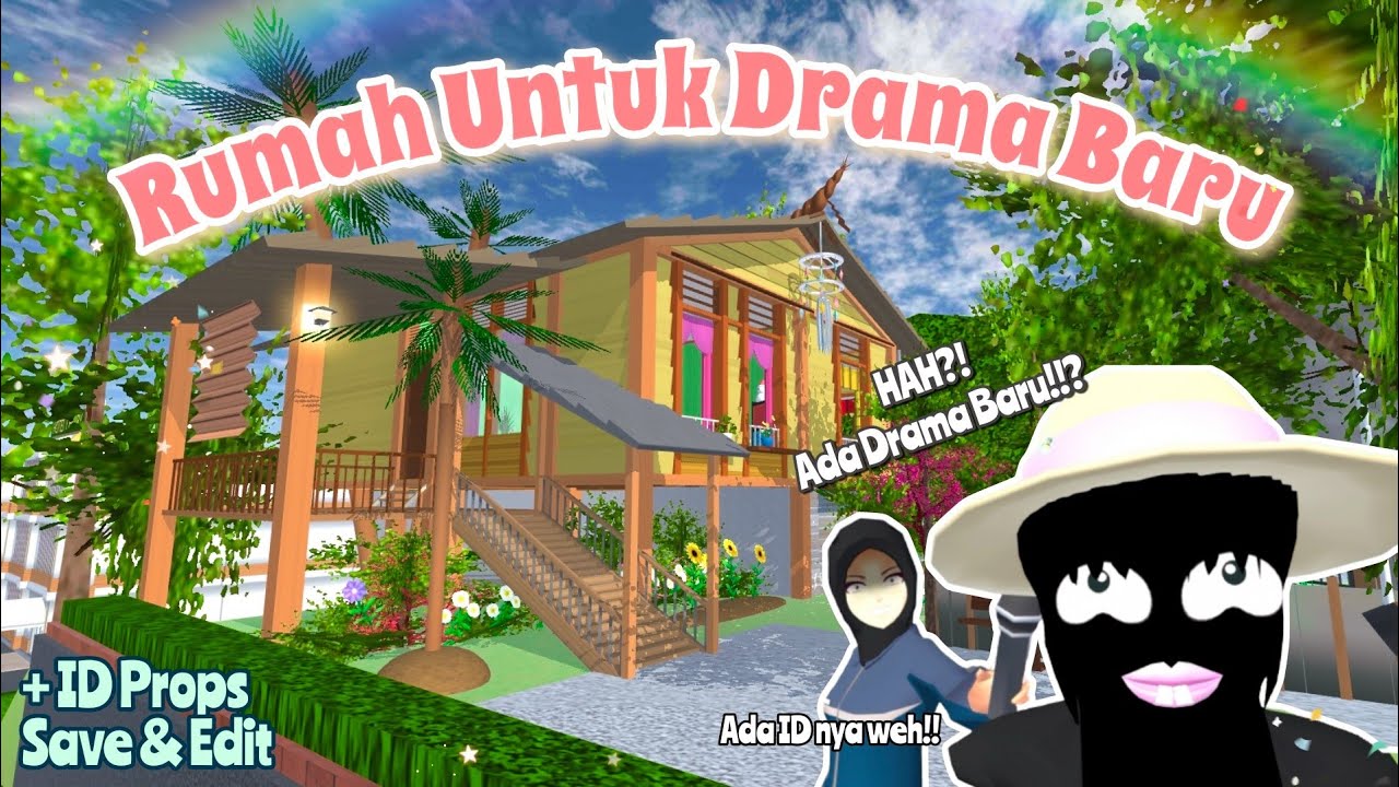 HAH?!! RUMAH UNTUK DRAMA BARU?? Mari Kita Review!! | SAKURA SCHOOL SIMULATOR