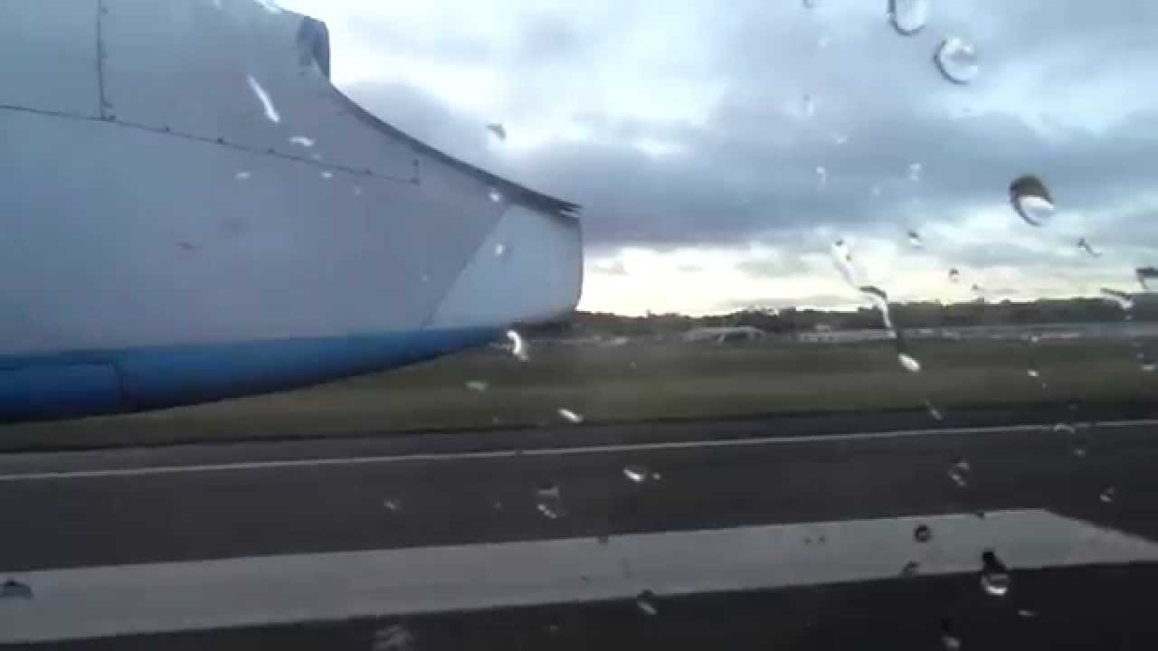 Flybe | Takeoff Belfast City Airport | Dash 8 Q400 | 28/04/2015 | (HD)