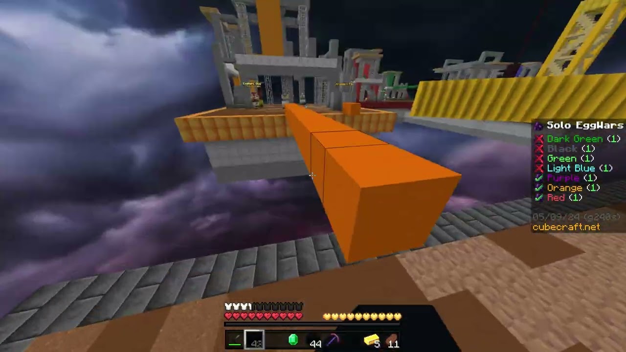 Cubecraft Eggwars Solos #61