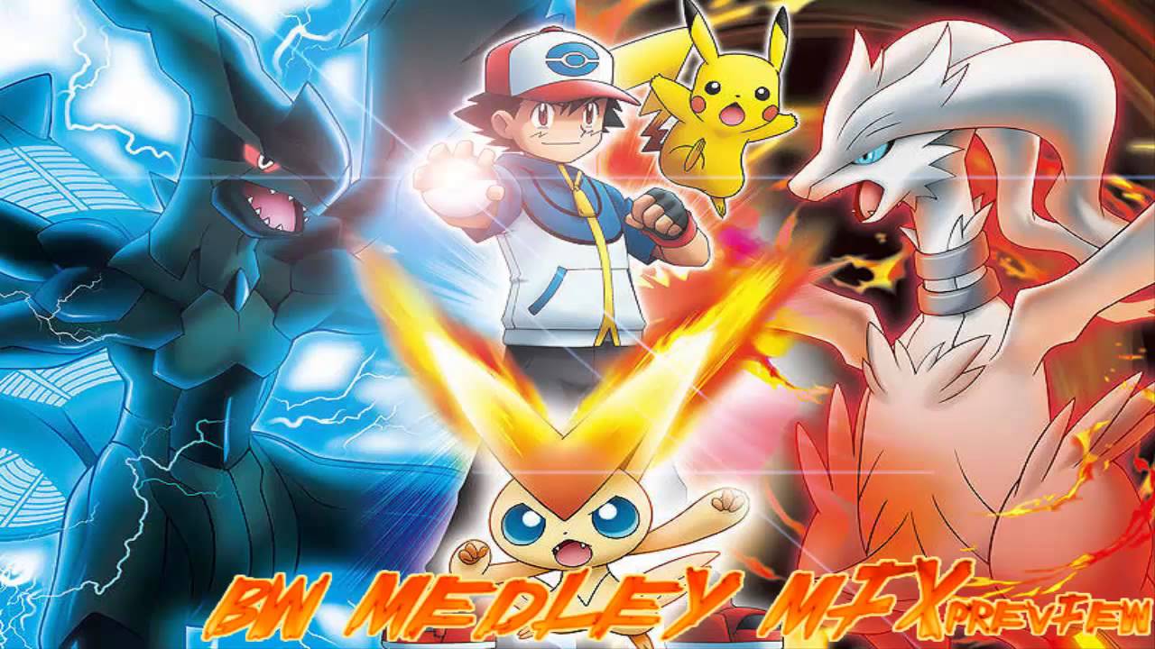 Pokemon BW Medley Mix: Black and White - Rival Destinies - Adventures In Unova (Extended/Remix)