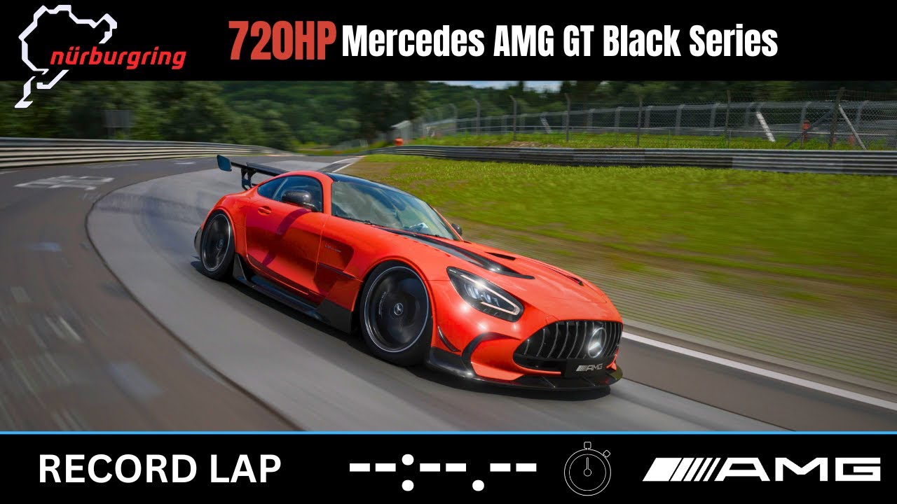 Mercedes AMG GT Black Series Nürburgring Nordschleife Hotlap | Gran turismo 7
