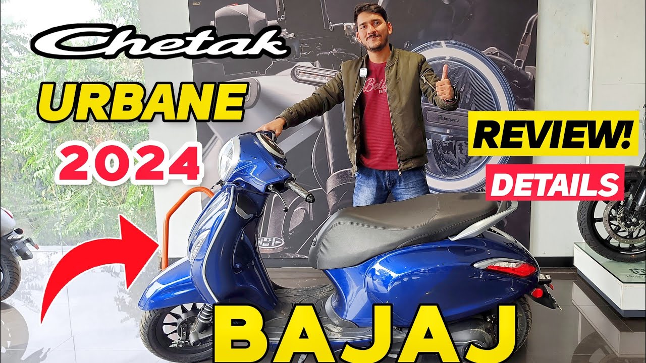 2024🔥| Bajaj Chetak Urbane Electric scooter | Features, Top Speed, Range On road Price Chetak Urbane