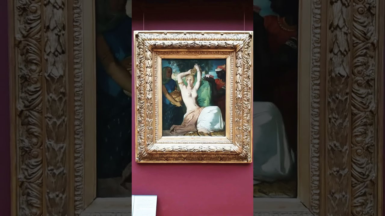 T. CHASSERIAU 1841 MUS&Eacute;E DU LOUVRE PARIS MUSEUM FRANCE ART PAINTINGS PEINTURES