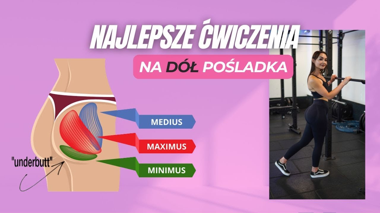 NAJLEPSZE ĆWICZENIA NA DÓŁ POŚLADKA