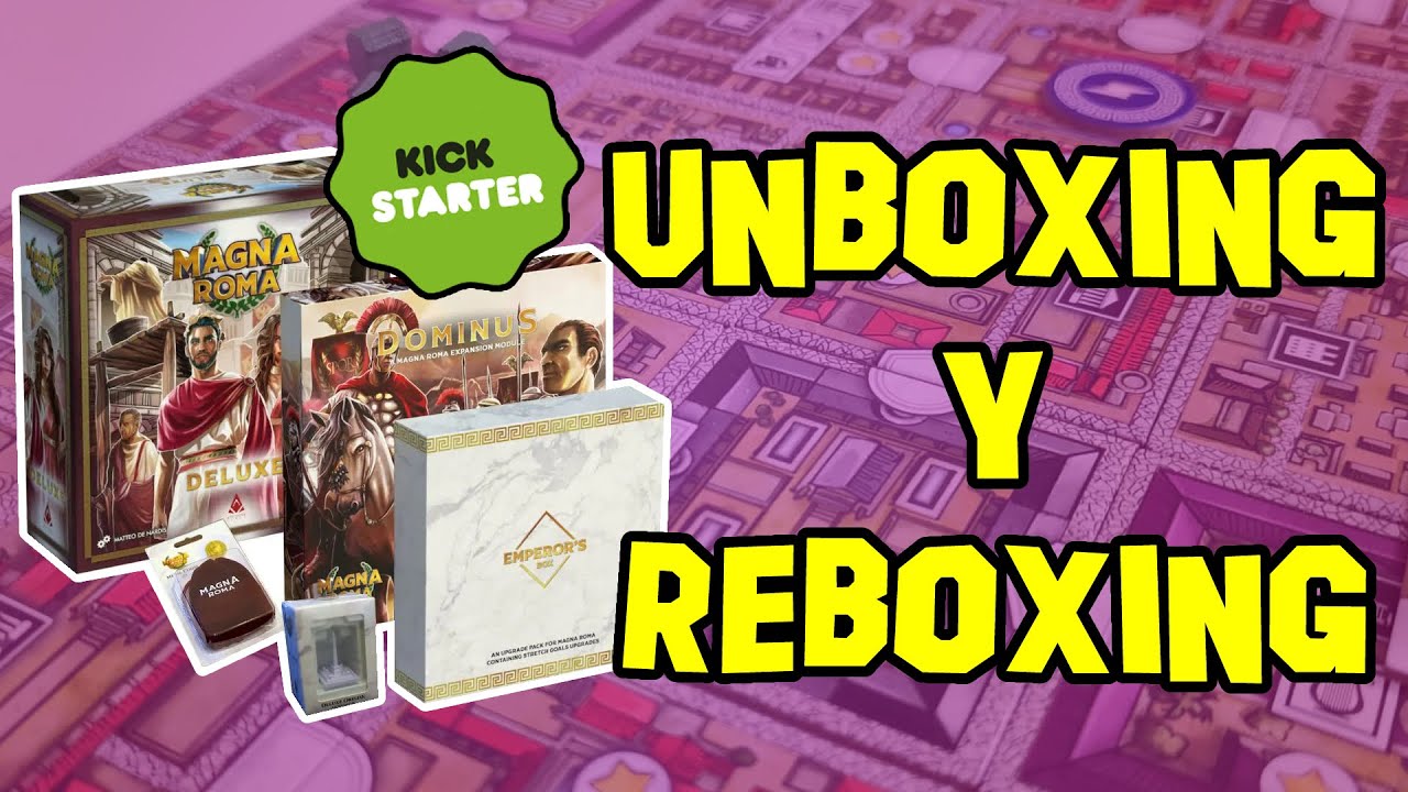 Magna Roma KS All In Unboxing & Reboxing