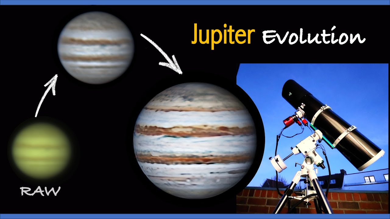 Sky-Watcher 200 PDS Jupiter First Light – High-Resolution Planetary Imaging