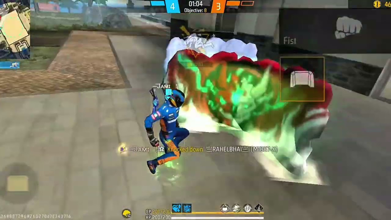 🔥 Free Fire – 1vs2💀 One is enough, two still fall #foryou #freefire 