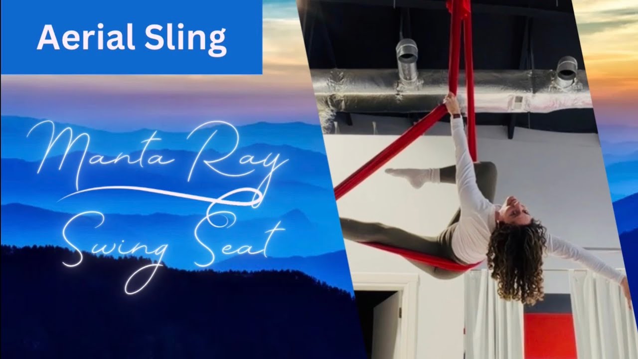 Aerial Sling Trick : Manta Ray to Swing Seat | Beginner–Advanced Beginner | Neverland Aerial & Yoga