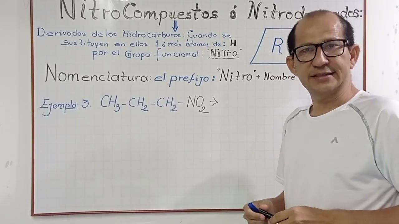 NOMENCLATURA DE NITROCOMPUESTOS O NITRODERIVADOS #1