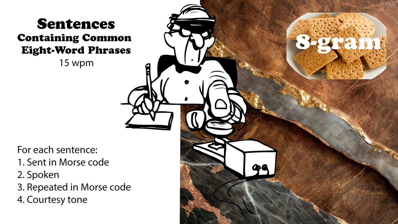 Sentences Containing Common Eight-Word Phrases - 15wpm