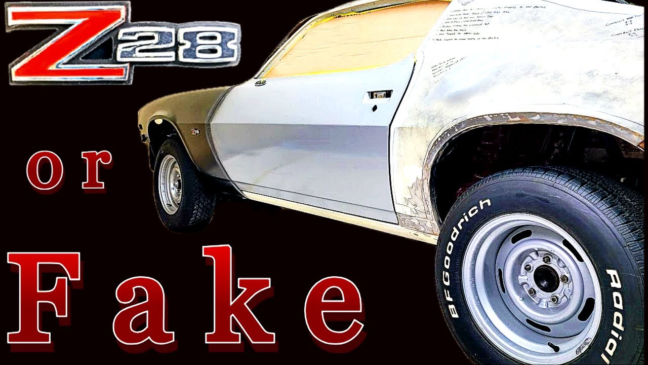10 Facts To Identify A Real 1972 Camaro Z28