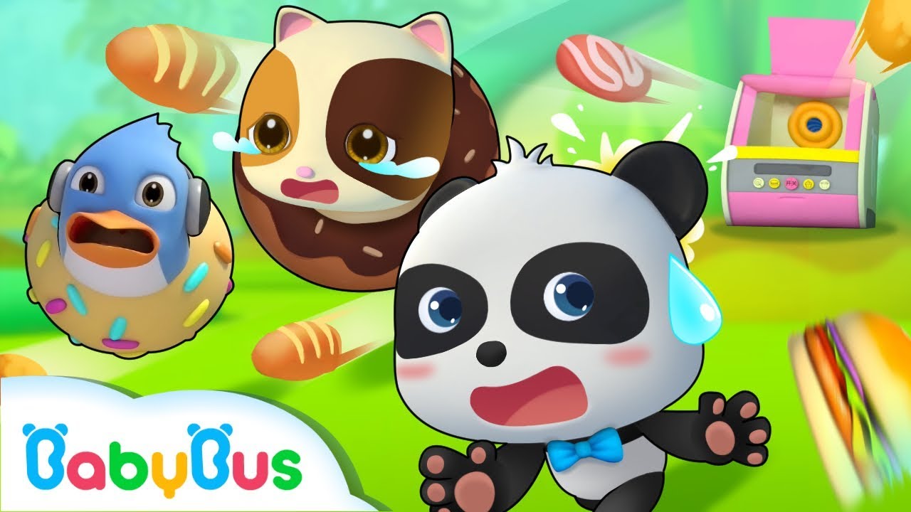 Panda Kiki Berhasil Mengahentikan Mesin Yang Sangat Aneh | Kartun Anak | Bahasa Indonesia | BabyBus