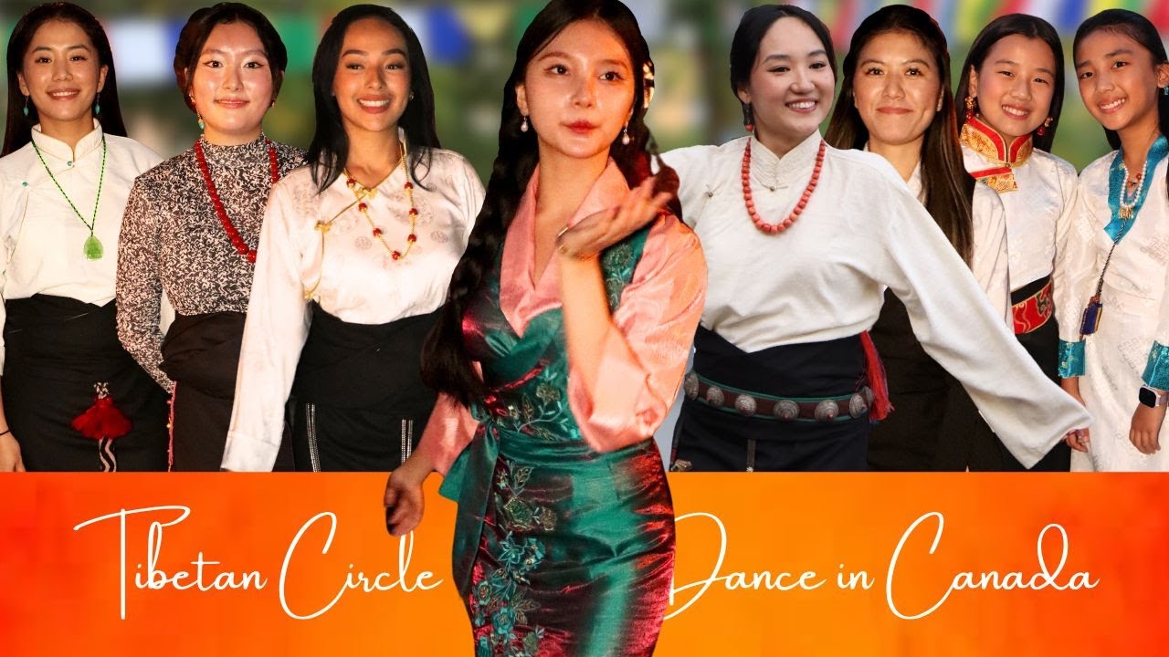 Tibetan Culture: Toronto Lhakar Gorshey On Oct. 4, 2023, Circle Dance, Gorshay Songs