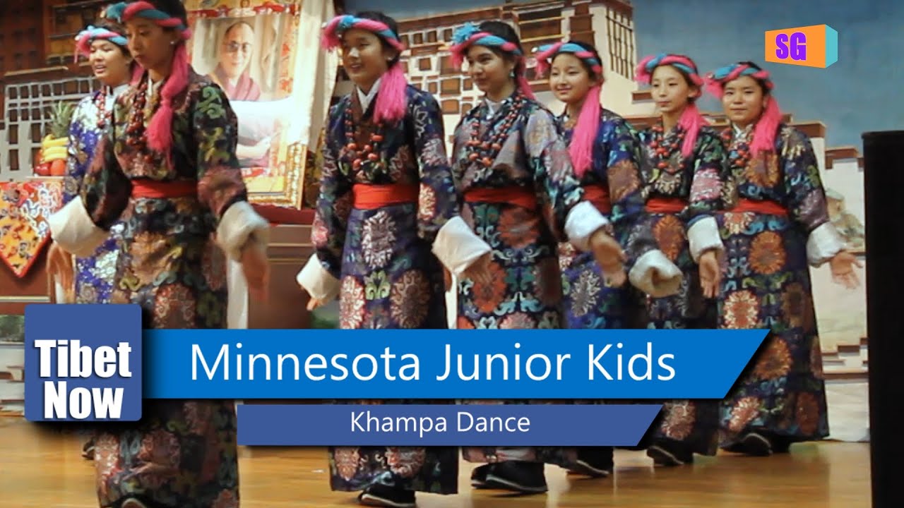 Tibetan Khampa Dance by minnesota Junior Kids | North America Tenshug Dance Competition - NY