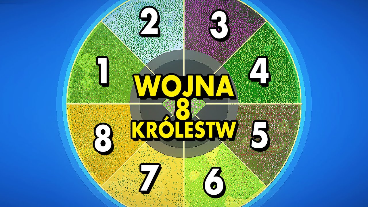 ZORGANIZOWAŁEM WOJNĘ 8 KRÓLESTW, TYLKO JEDNO PRZETRWA - Worldbox