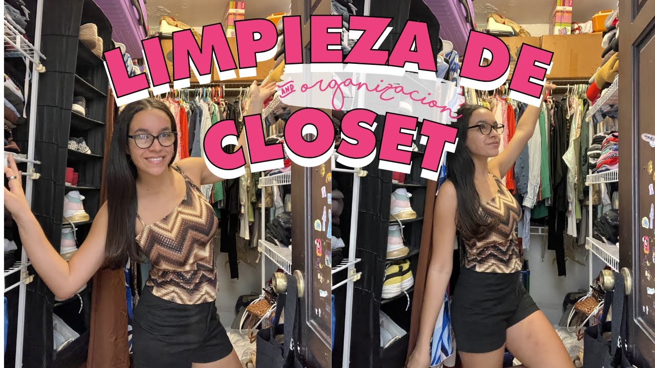 Limpieza y organización de mi closet para el nuevo año