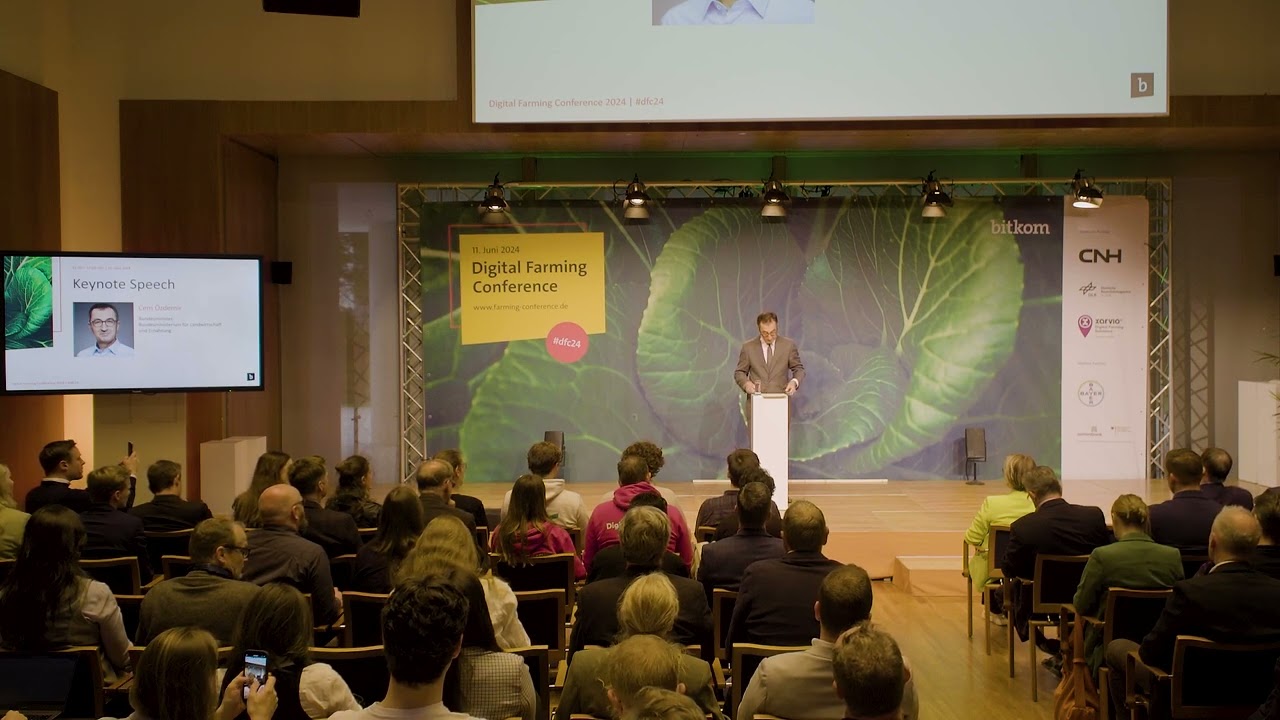 Keynote von Bundeslandwirtschaftsminister Cem Özdemir | #dfc24