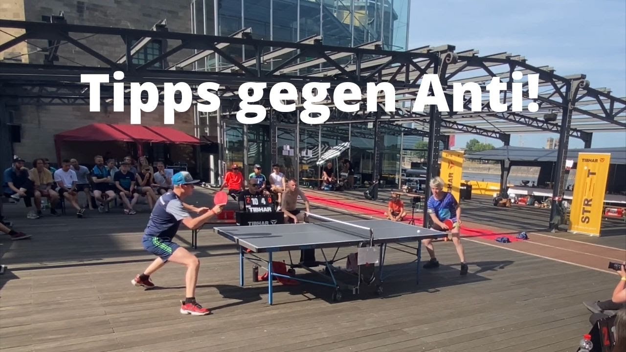 So spielt man gegen Anti! Spielanalyse vom Spiel um Bronze GsO 2022: F. Grothe vs L. Kriegel🏓