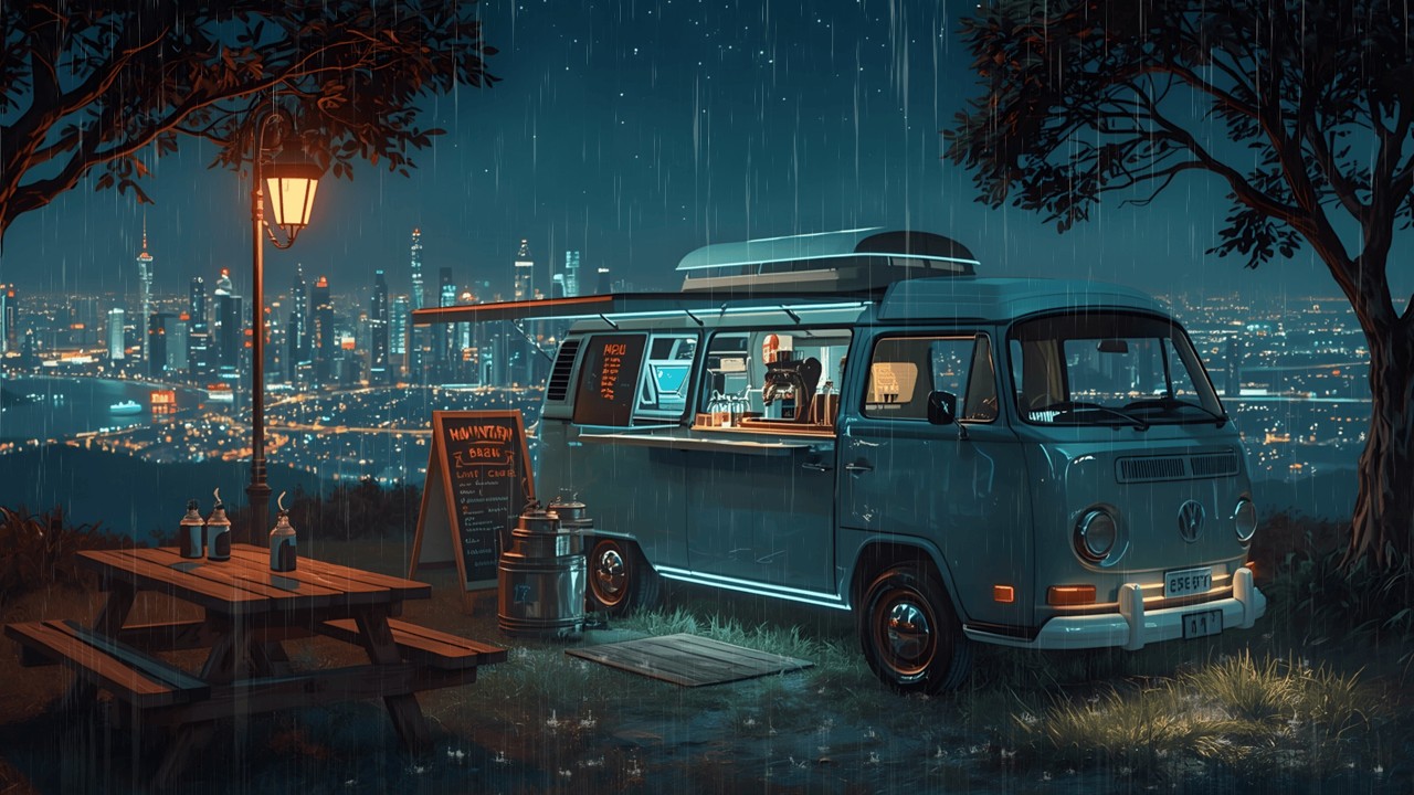 90's Chill Lofi ✨ Lofi Melodies for Study, Relax & Sleep ☔️ Gentle Rainfall