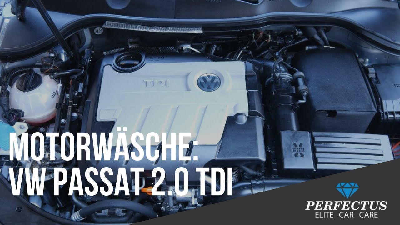 Motorwäsche: VW Passat 2.0 TDI