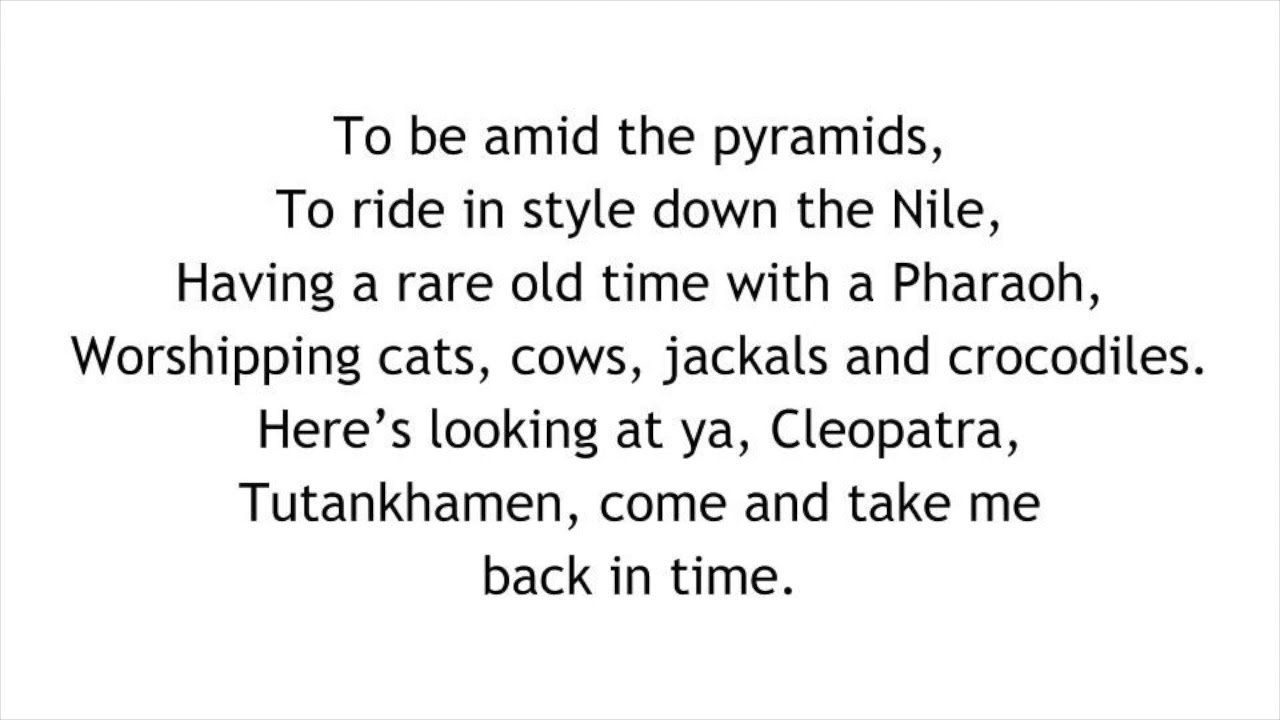 Amazing Egyptians - Guide Track