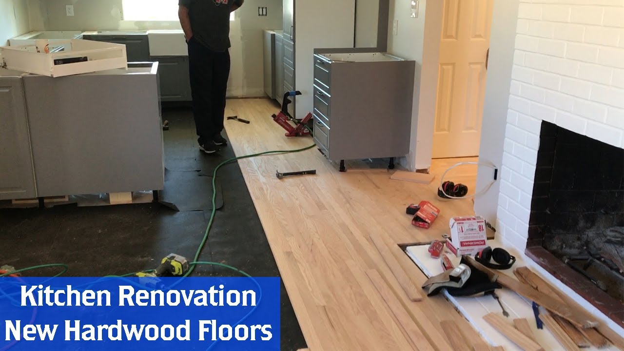 Building a New Kitchen Part 6: New Hardwood Floors