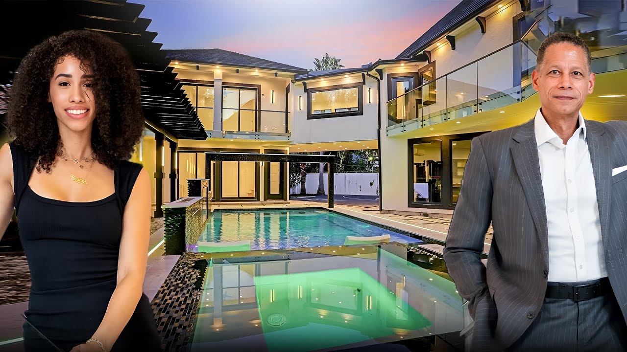 THIS TANGLEWOOD HOUSTON HOME HAS A GLASS ELEVATOR & OLYMPIC SPORT COURT!