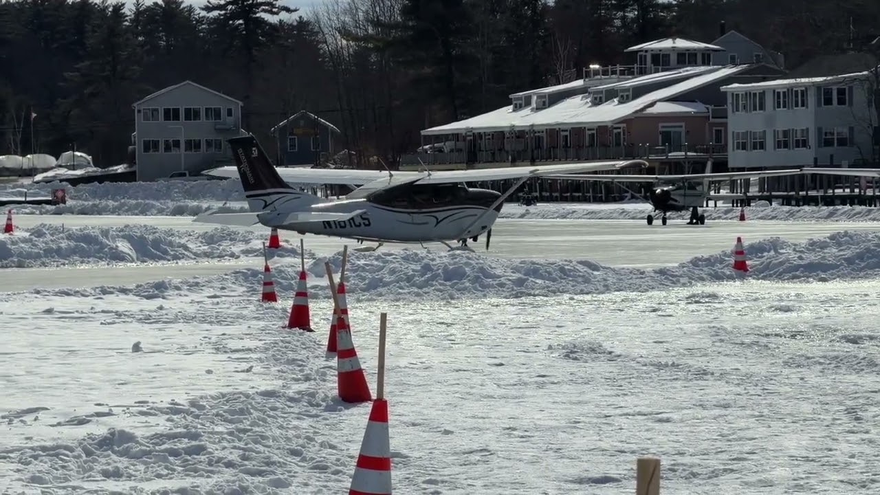 Alton Bay NH, Ice Runway 2/18/2026