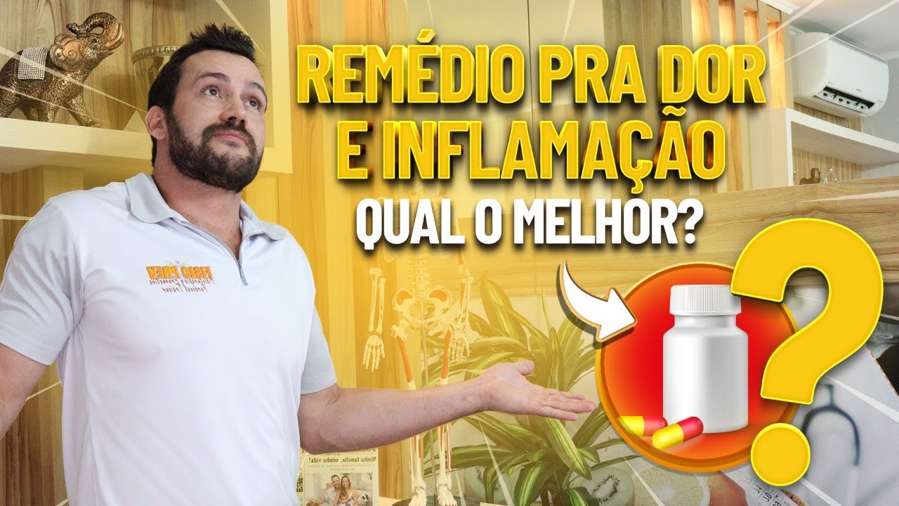QUAL É O MELHOR REMÉDIO PARA DESINFLAMAR A COLUNA - Fisioprev com Guilherme Stellbrink