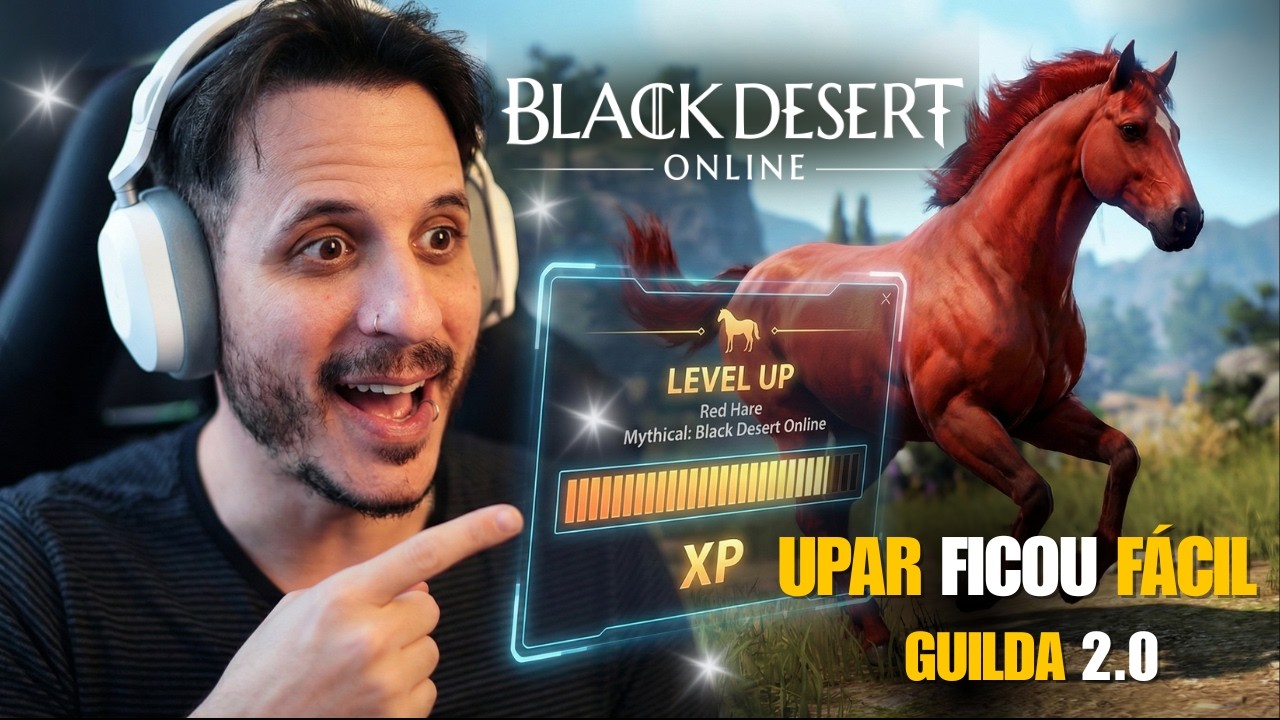 UPAR CAVALO FICOU FÁCIL! 🐴 Guilda Reformulada & Hot Time 2x (BDO)  #blackdesert  #bdo