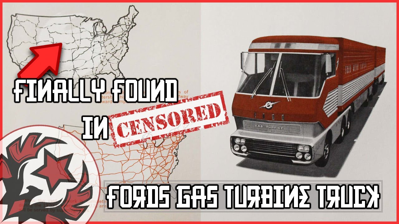 История грузовика Ford TURBINE 1964 года Big Red — УТРАЧЕНА ПОЧТИ 50 ЛЕТ ДО НАСТОЯЩЕГО ВРЕМЕНИ!