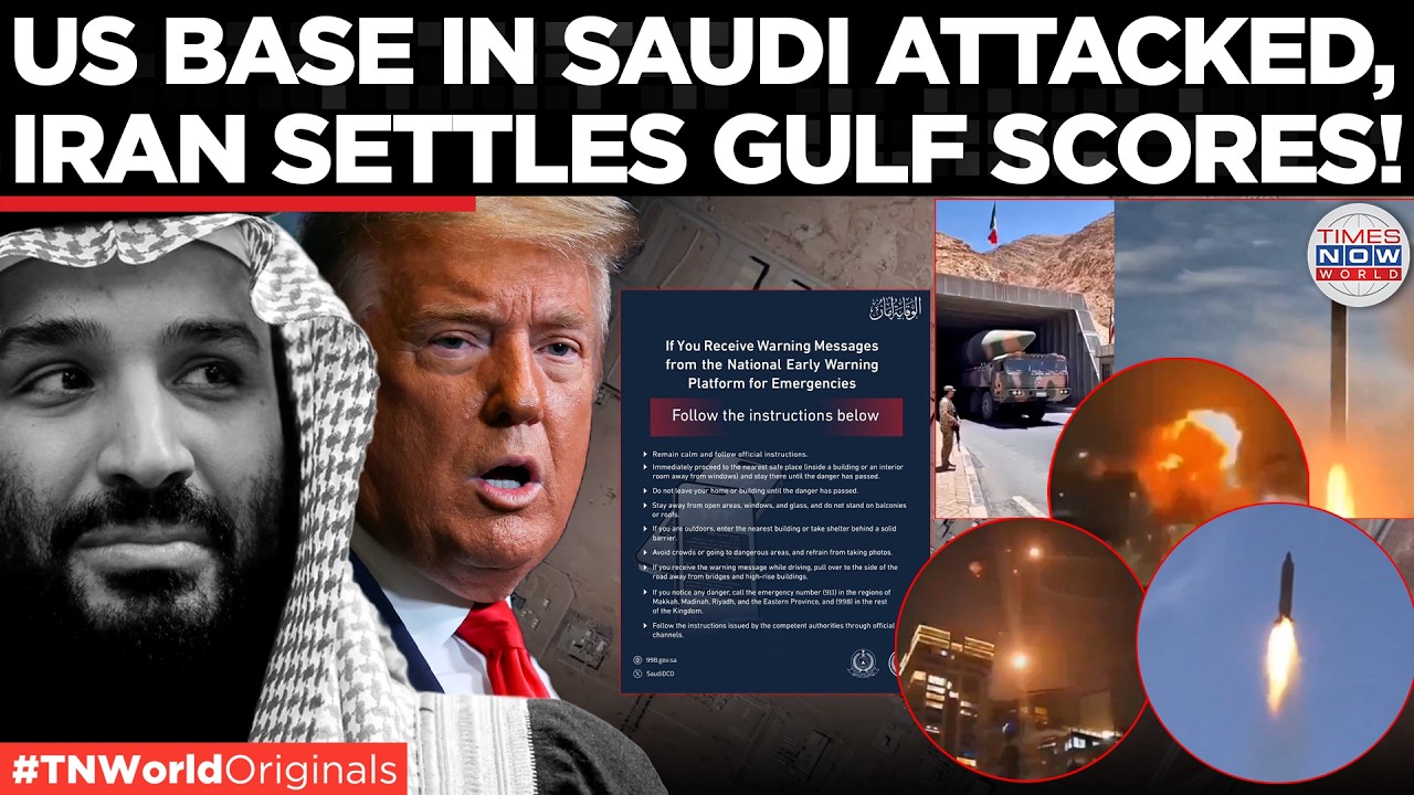 BREAKING: Saudi Missile Alert Blares Near Prince Sultan Air Base After Massive Iran Attack On Israel