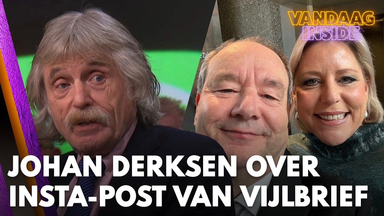 Johan Derksen geeft mening over ophef na opvallende Instagram-post van Hans Vijlbrief (D66)
