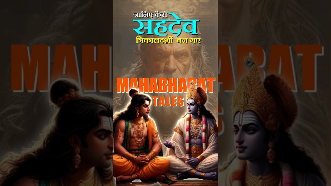जानिए कैसे सहदेव त्रिकालदर्शी बन गये (Mahabharata Tales) 😱🔥#shorts #krishna #mahabharat #hindu