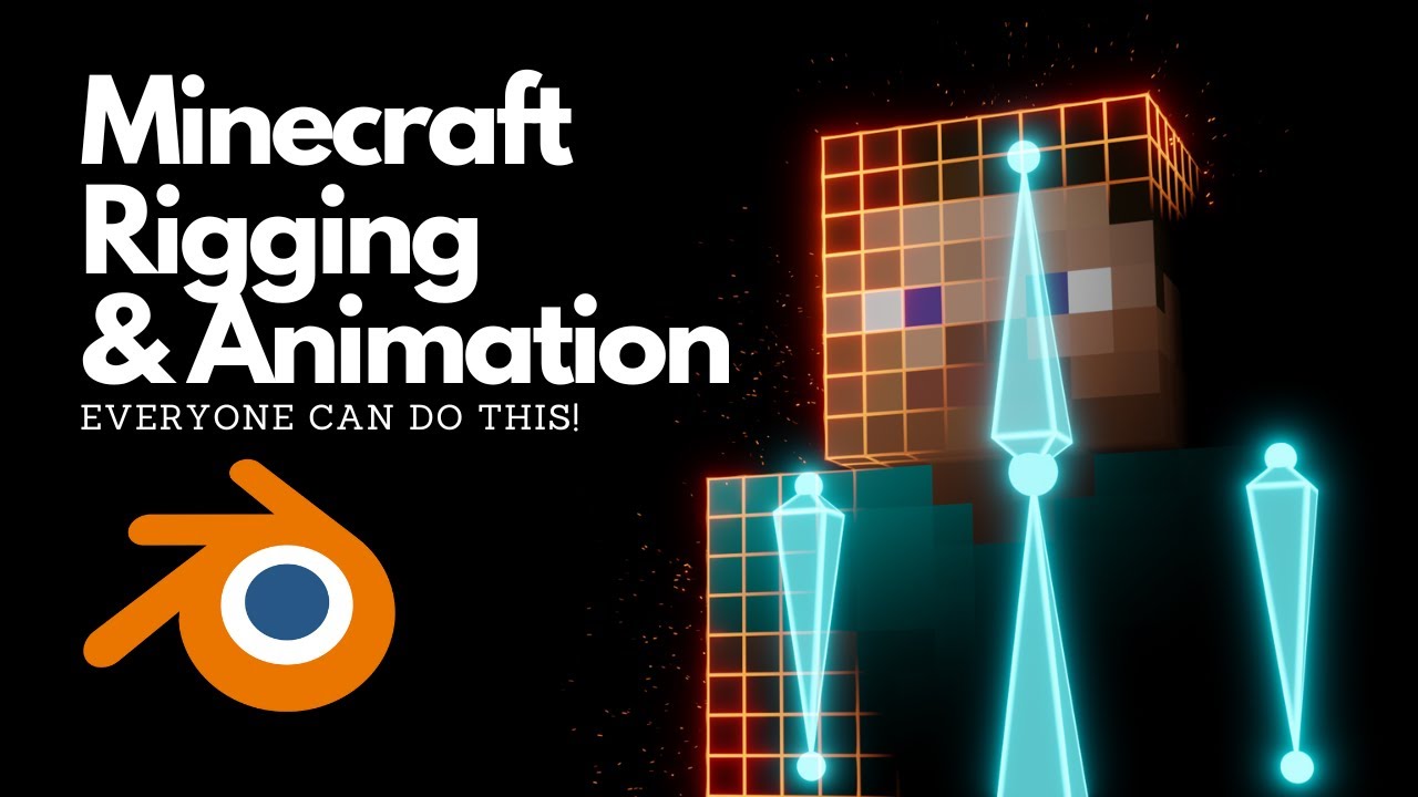 How To Rig Your Minecraft Characters In Blender In 12 Minutes! | MTR Animation