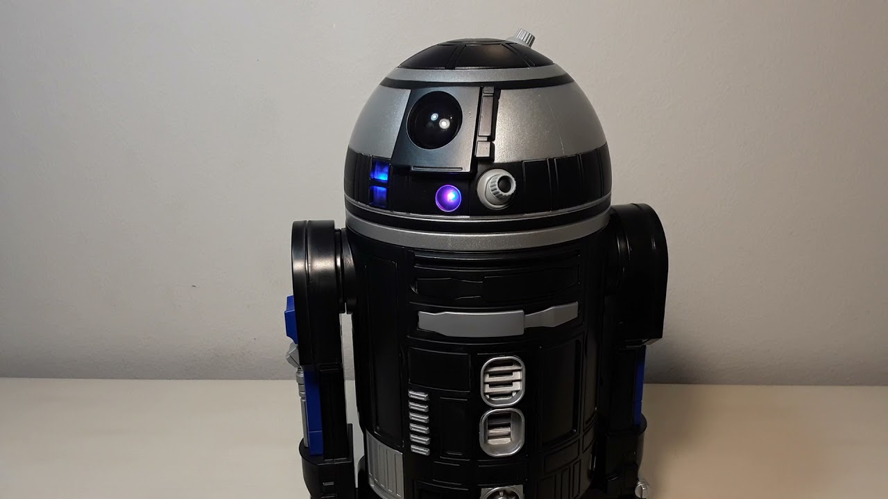Star Wars Galaxy's Edge Droid Depot Black First Order Chip Sounds!